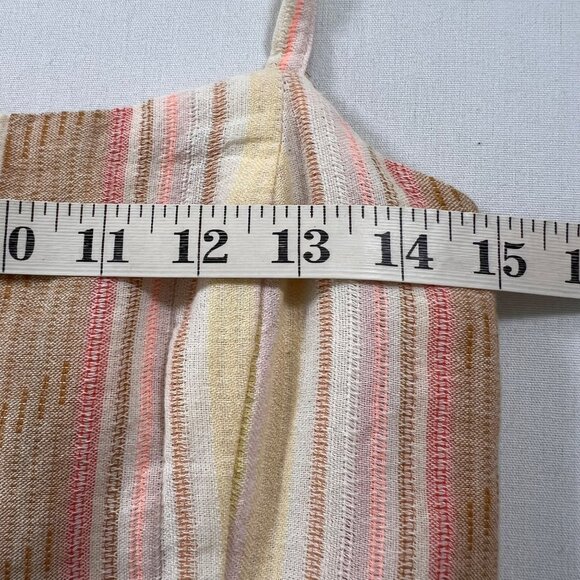 Ace & Jig Kennedy Striped Midi Dress in Ray Size Medium - Picture 11 of 11